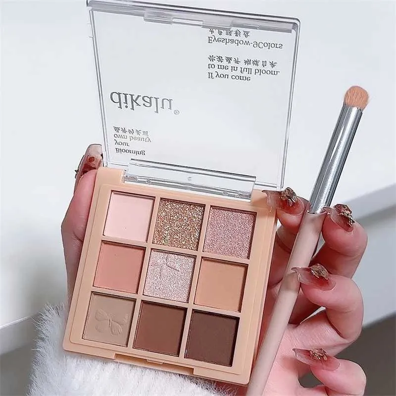 پالت سایه پروانه ۹ رنگ Dikalu